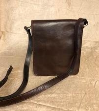 Handpicked from Florence Italy Brown Messenger Bag 202//227