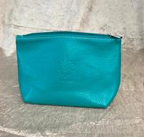 HHandpicked from Florence Italy Turquoise Cosmetic Bag 202//192