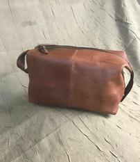 Genuine Buffalo Leather Toiletry Bag 202//233