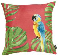 Parrot and Palm Leaf Pillow 202//196