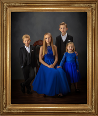 Family Studio Portrait Session by Metcalf Fine Art Portraits 202//239