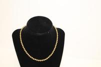 JBM Designs LLC - Gold Bead Necklace 202//135