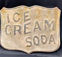 Ice Cream Soda Sign 202//187