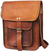 11" Buffalo Leather Messenger BAg 202//209