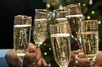 Bottles of Champagne - Veuve Cliquot, Louis Bouillot & Moet & Chandon (2009) 202//134