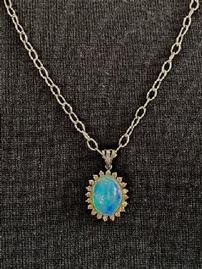 Opal/Diamond Necklace 202//269