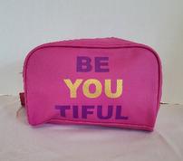 MacBeth Collection pink cosmetics bag, 9.7