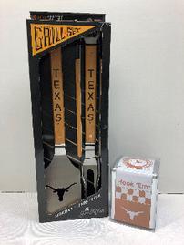 Texas Longhorn 3-piece grill set and