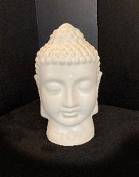White Bali Buddha head 202//256