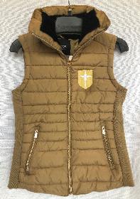 Women's Gold Puffy Vest 197//280