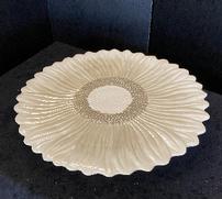 Sunflower pedestal platter/cake plate 202//181