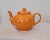 Price & Kensington teapot in tangerine Cclor 202//162