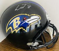 Lamar Jackson signed Ravens helmet 202//175