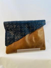 Tan Italian Leather Hand-Made Purse 202//269