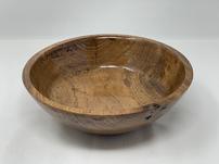 Wooden two toned pecan bowl 202//151