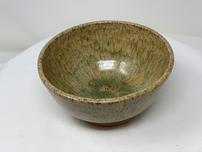 Green and brown speckled bowl 202//152