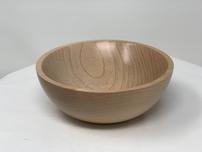 Maple wavy grain wooden bowl 202//152