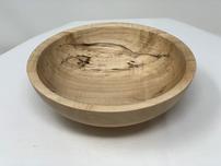 Light wooden bowl with defined grain 202//152