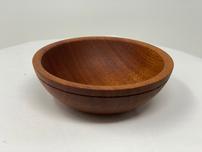 Rust with matte finish wooden accent bowl 202//152