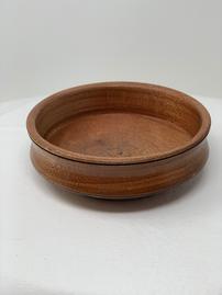 Wooden bowl with black trim line 202//269