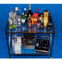 Fully Stocked Bar Cart 202//202