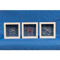 Flourish, Small Triptych - Jonathan Clark, Marking A Mark ® Collaborative Piece 202//202
