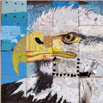 Eagle - Anat Ronen, Making A Mark® Collaborative Piece 202//202