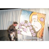 Dan Dunn Periwinkle Girl Painting 202//202