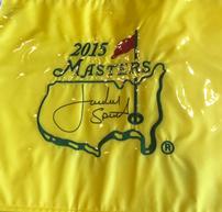 Jordan Spieth Autographed Masters Golf Flag  202//193