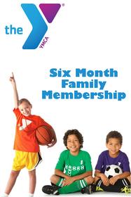 Six Month YMCA Family Membership 187//280