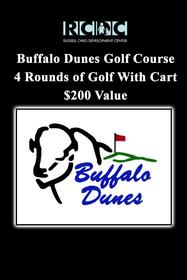 $200 Gift Certificate for Four Rounds of Golf with Cart 187//280