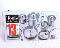 Stainless Steel 13 piece Cookware set 202//162