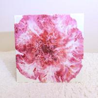 12"x12" Pink Swirl Picture on canvas12 202//202