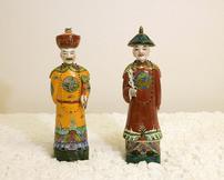 Chinese Figurines, set of 2 202//162