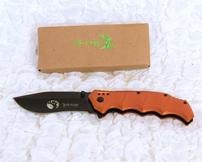 Elk Ridge Hunter's Knife with bright orange handle 202//162