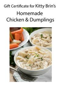 Homemade Chicken and Dumplings 200//280