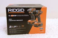 Ridgid Drill/Driver and Impact Driver Combo Kit 202//135