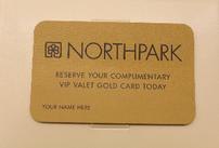 NorthPark VIP Valet Pass for a Year 202//137