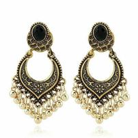 Gold Bohemian Vintage Drop Antique Earrings 202//202