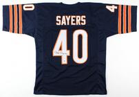 Gale Sayers Signed Chicago Bears Unframed Jersey 202//140