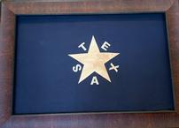 Framed Blue Texas First Flag 36" x 27" 202//145