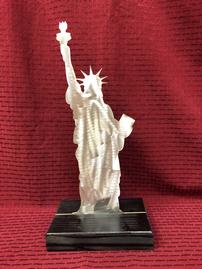 Table Centerpiece - Metal Statue of Liberty Silhouette 202//269
