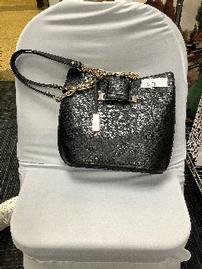 Ivanka Trump Leather Handbag with Chain Strap 202//269