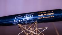 Signed Alex Bregman Baseball Bat 202//114