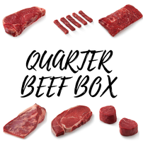 Quarter Beef Including Processing - Ready in August