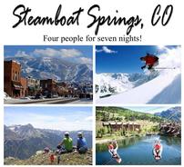 Steamboat Springs, Colorado  4 People for 7 Nights