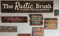 Date night at The Rustic Brush Galleria 202//123