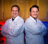Iron Chef dinner for 10 people: Fr. Jeff Johnson v. Fr. Jonathan Harmon 202//185
