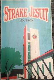 Art print of Strake Jesuit chapel by Fr. Jonathan Harmon, S.J. 189//280