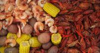 Crawfish and shrimp boil for 20 at your home during March through May 2023 202//108
